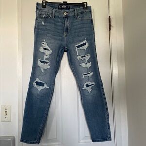 Hollister High Rise Super Skinny Jeans 9 Short